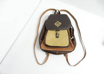 Stylowy Plecak Vintage Mick-Gwend Paris – Stan Bardzo Dobry