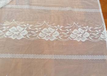 Firanka uszyta gotowa do zawieszenia szer.2,26cm,dł.2,43