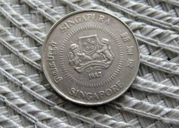 Singapur 10 Cent 1986r