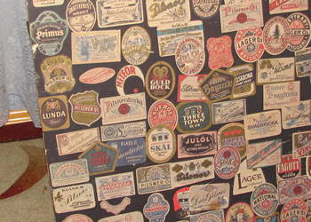 Reklam baner piwa stara