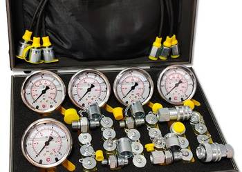 ZESTAW DIAGNOSTYCZNY Hydrauliki Siłowej 5 Manometrów [2473]