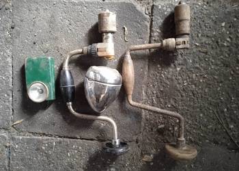 Wiertarki latarka i lampa prl