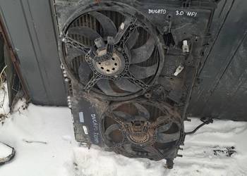 FIAT DUCATO III JUMPER BOXER 3,0 HPI chłodnica wody intercooler wentylator