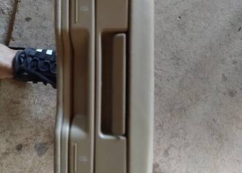 Podłokietnik Tylny Beż Skóra Cupholder Audi A6 C6 Wysyłka