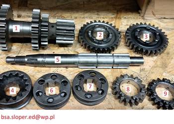 #2 BMW R4 R35 zębatka wałek części r 4 , r 35 , emw