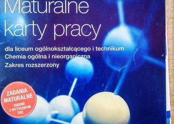 Maturalne karty pracy 1 chemia rozszerzenie po gimnazjum