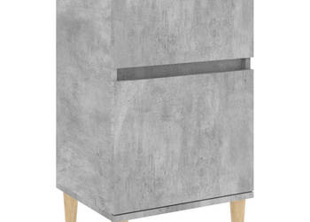 Szafka nocna szarość betonu 40x35x70 cm WM-819700