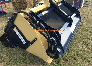 Szufla łyżka ślimakowa do zadawania pasz z frezem hydrauliczny KOŁASZEWSKI