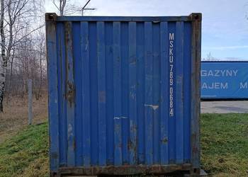 Kontener morski magazynowy używany 20'DC Zaczernie