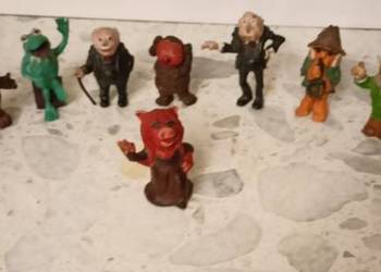 Stare figurki Muppetów PRL vintage 13 sztuk