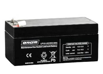 Akumulator żelowy 12V 3,5Ah GROM LP12-3,5