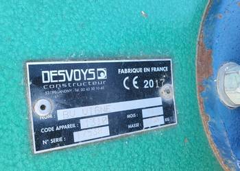 Kosiarka do trawy 135 cm  3 ramiona Mulcher Desvoys