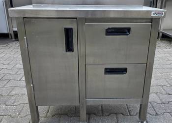 Stół Gastronomiczny Z Szafką I Szufladami - 80/40/75 cm - M.1821 N