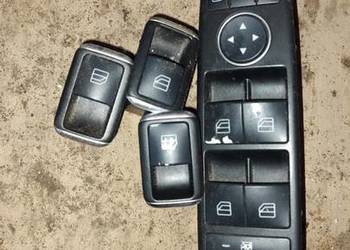 Panel przełącznik szyb lewy prawy przód tył komplet Mercedes w204 lift