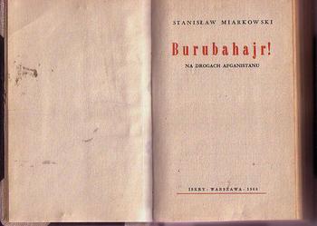 (5195) BURUBAHAJR NA DROGACH AFGANISTANU – STANISŁAW MIARKOWSKI