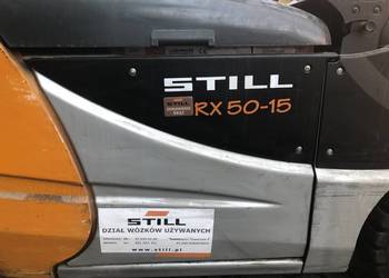 Wózek elektryczny STILL RX50-15 | Maszt TRIPLEX | Rok 2010 | Od właściciela