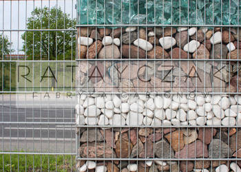 Kosz gabionowy wys. 0,80m Gabion Gambion Gibon Ogrodzenie