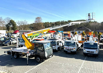 Nissan Cabstar Zwyżka Podnośnik Koszowy Multitel MJ 201 Wysokość Podnoszen…