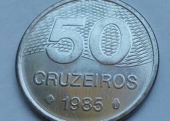 BRAZYLIA-50 CRUZEIROS-1985 r