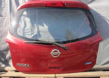NISSAN MICRA K13 11r klapa tył kompletna