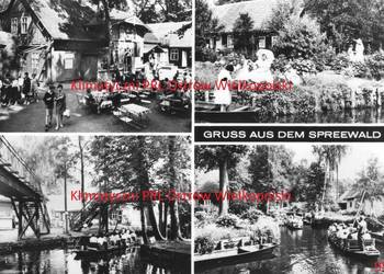 Pocztówka Post card Gruss aus dem Spreewald