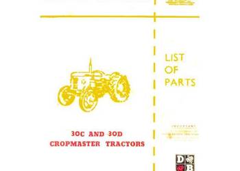 David Brown 30c, 30d katalog części naprawa ! wysyłka