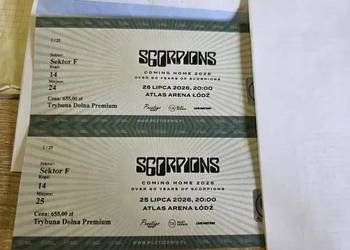 Koncert zespołu SKORPIONS 25.07.2026 ATLAS ARENA