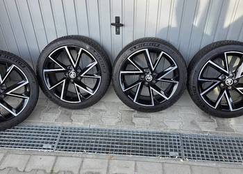 Oryginalne Koła Skoda Octavia VRS R18!Opony zimowe!