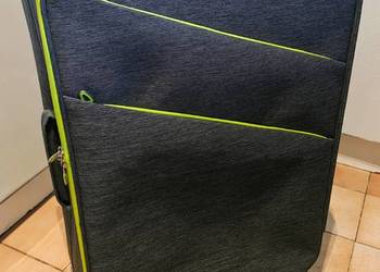 Duża materiałowa walizka podróżna 77x47x30cm | Bardzo dobry stan | Łódź