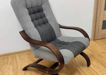 FOTEL BUJANY FINKA MAJA NA STELAŻU Krzyżakowym mocny solidny