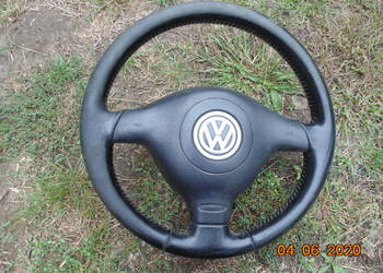 Kierownica 3-ramiona skóra Volkswagen Golf IV Passat b5 skoda seat leon