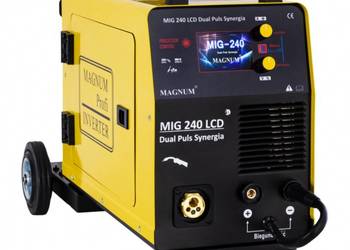 migomat MIG 240 DUAL PULS LCD 4x4 synergia wysyłka
