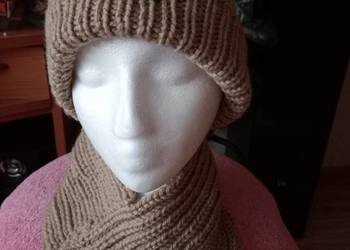 Nowy komplet z wełny merino