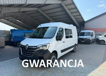 Renault Master L2H2 średniak 7 osobowy brygadówka doka pełna opcja
