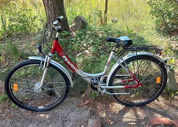Alu Rower Miejski Damski Młodzieżowy Damka Pegasus 3 biegi Nexus Led 26
