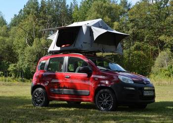 Fiat Panda 3 1.2 69KM lpg mini kamper camper van Thule