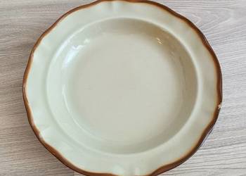 Głęboki talerz obiadowy Nostalgia Porcelit Pruszków Cadmium Lead Free PRL