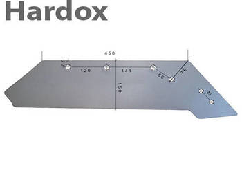 Lemiesz HARDOX PO1188/P do pługa UNIA grudziądz TUR IBIS VIS