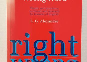 Nauka języka angielskiego Alexander "Right Word Wrong Word"