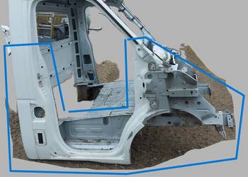 Renault Master III LIFT 2023r ćwiartka prawa przód przednia próg słupek