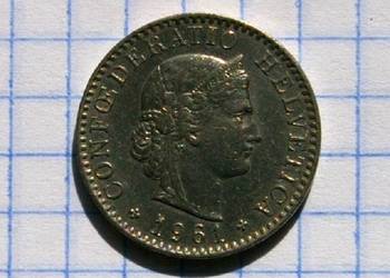 20 RAPPÓW ( 20 CENTYMÓW ) 1961 ROK - SZWAJCARIA