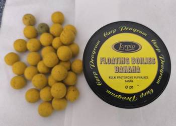 Lorpio Kulki Proteinow Carp Program – Floating Boilies BANANA 20mm (140g)