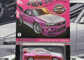 Hot Wheels - RLC - Nissan Skyline GT-R (BNR34) (Pink) - BOX 23