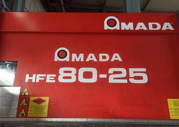 Amada prasa krawędziowa CNC 80-25 2,5m gięcia 8 osi stan bdb narzędzia 2008