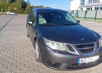 Saab 9-3 1.9 Sport Kombi TiDS Vector, Automat, DPF, bogate wyposażenie