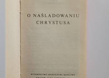 Tomasz A Kempis O naśladowaniu Chrystusa