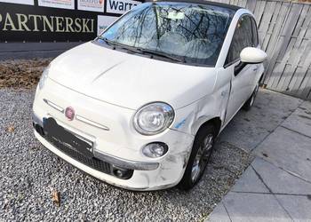 Fiat 500 C cabrio 2015 1.2 grzane fotele nawigacja czujniki św.p/mgielne Fiat 500 C cabrio 2015 1.2 grzane fotele nawigacja czujniki św.p/mgielne