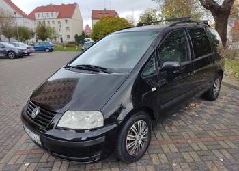 7 osob-Ekonomiczny Wygodny VW-SHARAN r2001 bdb silnik 1.9tdi, z opłatami