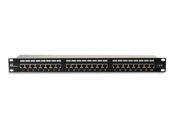 PATCH PANEL FTP CAT.5E 24 PORTY PGF-5EFTP24-B6 GETFORT