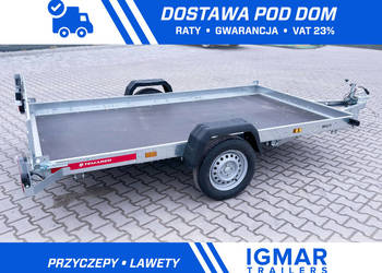 TEMARED MULTITRANSPORTER 3016 przyczepa transportowa tylna burta najazdowa